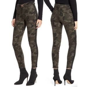 DL1961 Florence Ankle Mid Rise Skinny Jeans Fort Greene Camo Womens 33